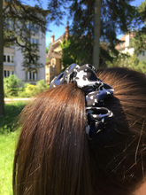 Charger l'image dans la galerie, FOULCHIE - Tacheté Bleu et Noir