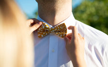 Charger l'image dans la galerie, NŒUD PAPILLON - Tilleul Jaune Moutarde