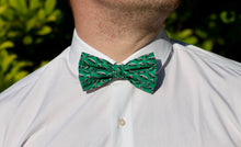 Charger l'image dans la galerie, NŒUD PAPILLON - Vert Green Feuilles