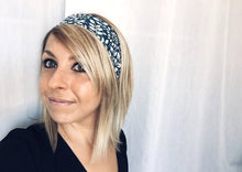 Charger l'image dans la galerie, HEADBAND À NOUER - Tilleul Bleu Canard