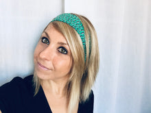 Charger l'image dans la galerie, HEADBAND À NOUER - Vert Green Feuilles