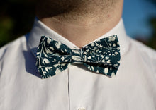 Charger l'image dans la galerie, NŒUD PAPILLON - Tilleul Bleu Canard