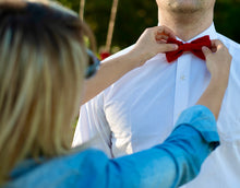 Charger l'image dans la galerie, NŒUD PAPILLON - Rouge Red
