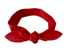 Charger l'image dans la galerie, HEADBAND À NOUER - Rouge Red