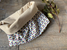 Charger l'image dans la galerie, SNOOD RÉVERSIBLE - Bleu Clair Violet Geometrik Pastel