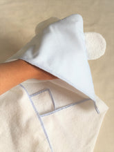 Charger l'image dans la galerie, SORTIE DE BAIN avec oreilles d'ourson - Bleu