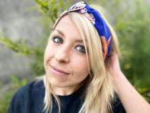 Charger l'image dans la galerie, HEADBAND TURBAN - Bleu Royal Wow