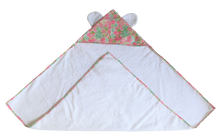 Charger l'image dans la galerie, SORTIE DE BAIN avec oreilles d'ourson - Rose