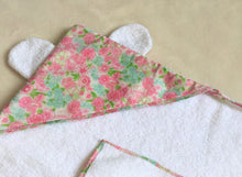 Charger l'image dans la galerie, SORTIE DE BAIN avec oreilles d'ourson - Rose