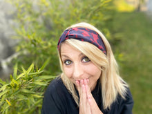 Charger l'image dans la galerie, HEADBAND TURBAN - Rouge Bordeaux Nature