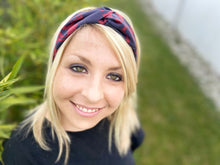 Charger l'image dans la galerie, HEADBAND TURBAN - Rouge Bordeaux Nature