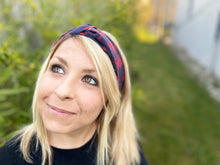 Charger l'image dans la galerie, HEADBAND TURBAN - Rouge Bordeaux Nature