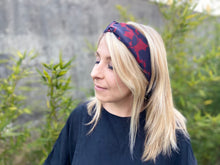 Charger l'image dans la galerie, HEADBAND TURBAN - Rouge Bordeaux Nature