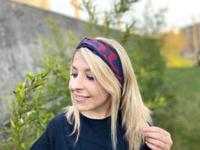 Charger l'image dans la galerie, HEADBAND TURBAN - Rouge Bordeaux Nature