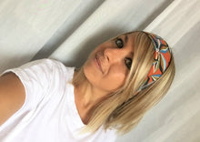 Charger l'image dans la galerie, HEADBAND À NOUER - Hibis Orange