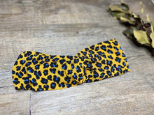 Charger l'image dans la galerie, HEADBAND TURBAN - Léopard Jaune
