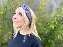 Charger l'image dans la galerie, HEADBAND TURBAN - Bleu Marine Yokohama