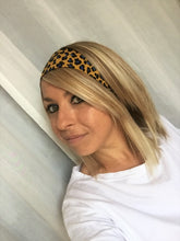 Charger l'image dans la galerie, HEADBAND À NOUER - Léopard Jaune