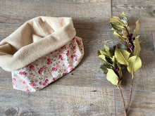 Charger l'image dans la galerie, SNOOD ENFANT - Beige et Rose Romantic