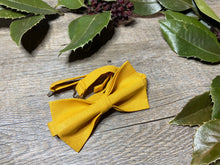 Charger l'image dans la galerie, NŒUD PAPILLON - Jaune Topaz
