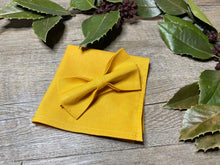 Charger l'image dans la galerie, NŒUD PAPILLON - Jaune Topaz