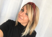 Charger l'image dans la galerie, HEADBAND TURBAN - Léopard Rouge