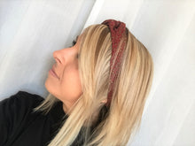 Charger l'image dans la galerie, HEADBAND TURBAN - Léopard Rouge