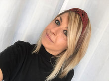 Charger l'image dans la galerie, HEADBAND TURBAN - Léopard Rouge