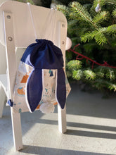 Charger l'image dans la galerie, SAC À DOS LAPIN - Bleu Marine Canadian wood renard 🦊