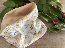 Charger l'image dans la galerie, SNOOD ENFANT - Beige et Dinosaures Rigolos