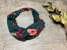 Charger l'image dans la galerie, HEADBAND TURBAN - Vert Coquelicots