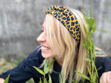 Charger l'image dans la galerie, HEADBAND TURBAN - Léopard Jaune
