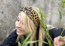Charger l'image dans la galerie, HEADBAND TURBAN - Léopard Jaune