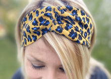 Charger l'image dans la galerie, HEADBAND TURBAN - Léopard Jaune