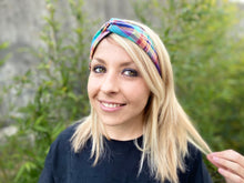 Charger l'image dans la galerie, HEADBAND TURBAN - Bleu Créole