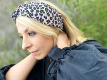 Charger l'image dans la galerie, HEADBAND TURBAN - Léopard Rose