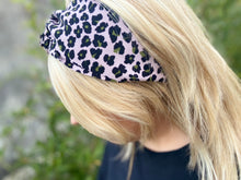 Charger l'image dans la galerie, HEADBAND TURBAN - Léopard Rose