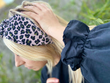 Charger l'image dans la galerie, HEADBAND TURBAN - Léopard Rose