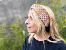Charger l'image dans la galerie, HEADBAND TURBAN - Beige Eventails Champagne