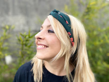 Charger l'image dans la galerie, HEADBAND TURBAN - Vert Coquelicots