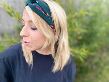 Charger l'image dans la galerie, HEADBAND TURBAN - Vert Coquelicots