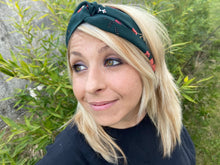 Charger l'image dans la galerie, HEADBAND TURBAN - Vert Coquelicots