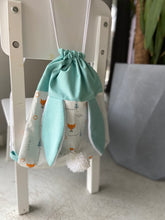 Charger l'image dans la galerie, SAC À DOS LAPIN - Vert d’eau Renardeau Chic 🦊
