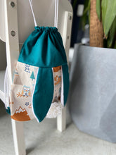 Charger l'image dans la galerie, SAC À DOS LAPIN - Bleu canard Canadian wood renard 🦊