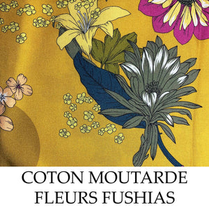 Couleur Jaune NŒUD PAPILLON > Grand Modèle (Adulte) - 1 tissu