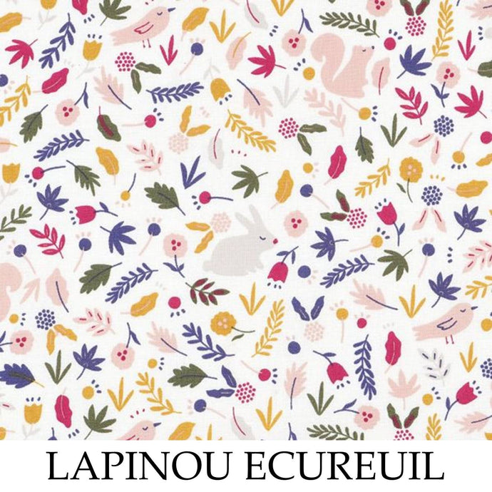 Couleur Rose & Violet NŒUD PAPILLON > Grand Modèle (Adulte) - 1 tissu