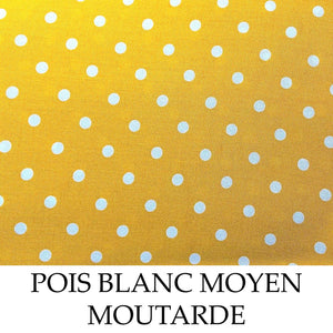 Couleur Jaune NŒUD PAPILLON > Grand Modèle (Adulte) - 1 tissu