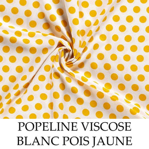 Couleur Jaune NŒUD PAPILLON > Grand Modèle (Adulte) - 1 tissu