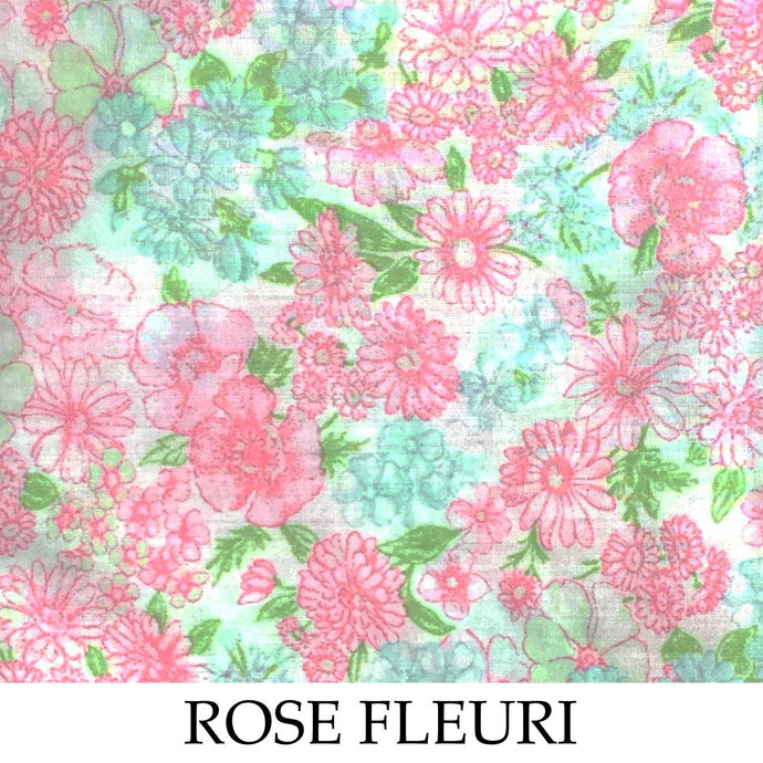 Couleur Rose & Violet NŒUD PAPILLON > Grand Modèle (Adulte) - 1 tissu