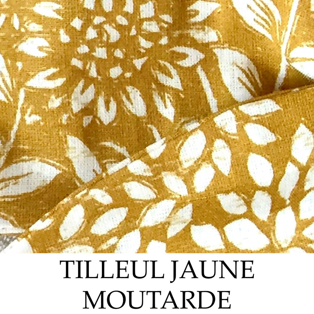 Couleur Jaune NŒUD PAPILLON > Grand Modèle (Adulte) - 1 tissu